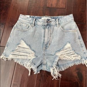 Size 25 Pacsun High Rise Festival Shorts!